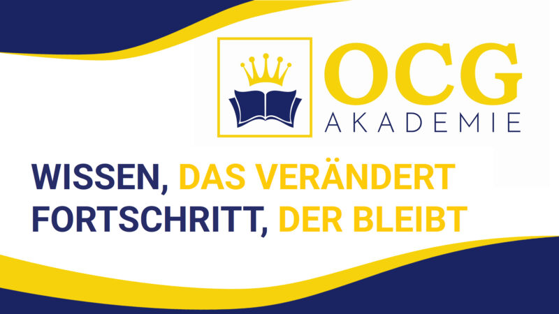 OCG-Akademie von und mit Ivo Sasek und Mitarbeiter: Wissen das verändert - Fortschitt der bleibt!